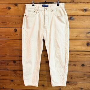 SCOTCH & SODA Mens The Standard Cream Jeans Size 30/32